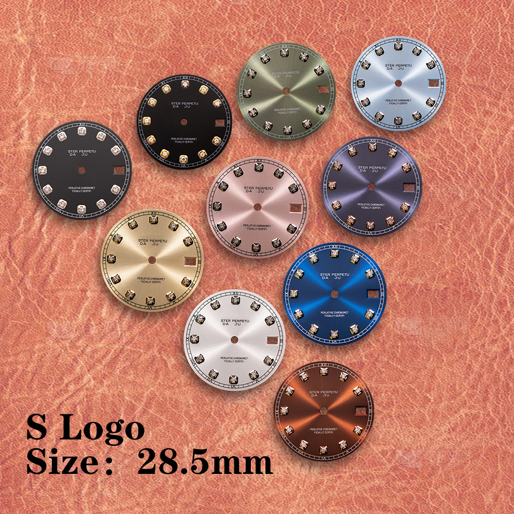 Reel Case - 28.5mm S Logo New Diamond brown