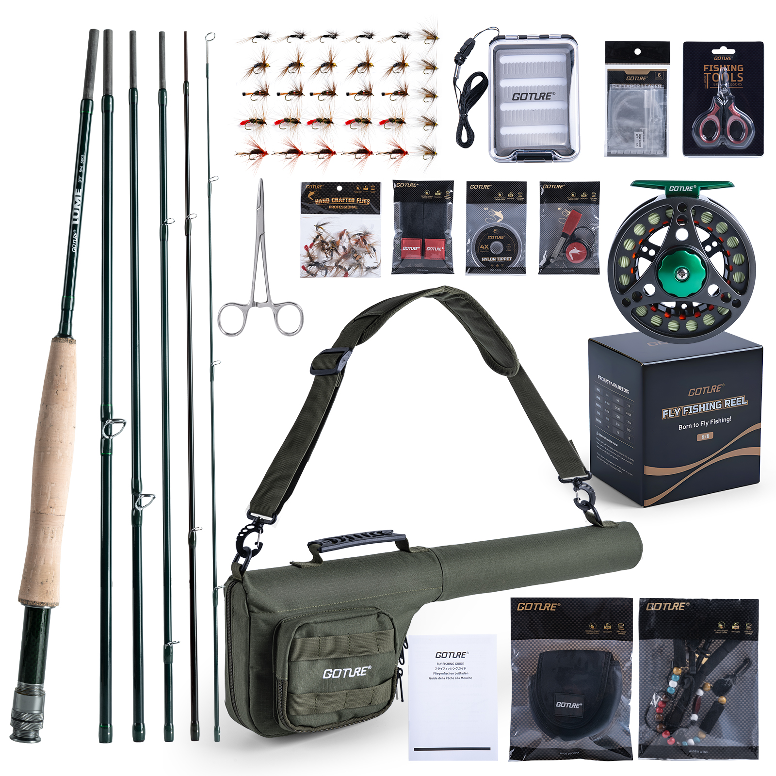 Goture Fly Fishing Rod and Ree – Fly Reel recenzja i cena