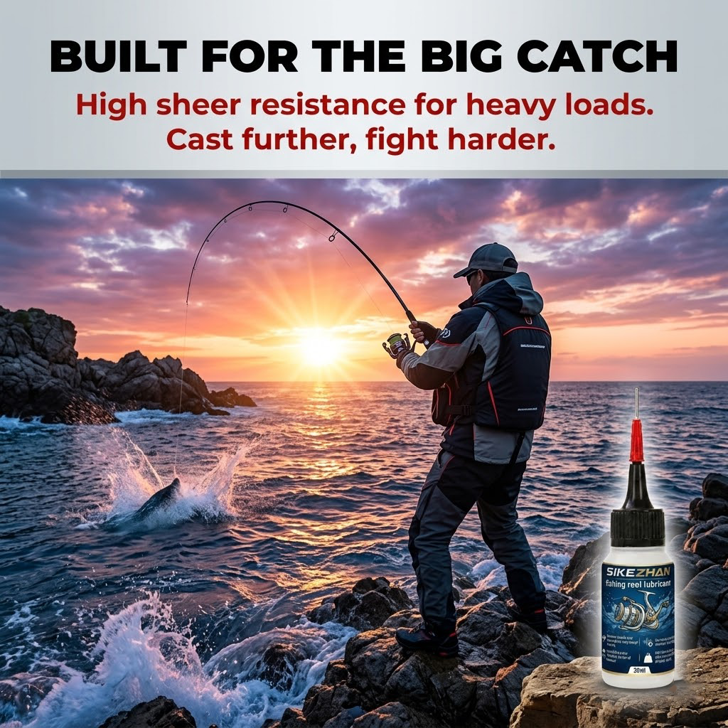 Fishing Reel Oil and Grease Lu – Reel Lubricant recenzja i cena