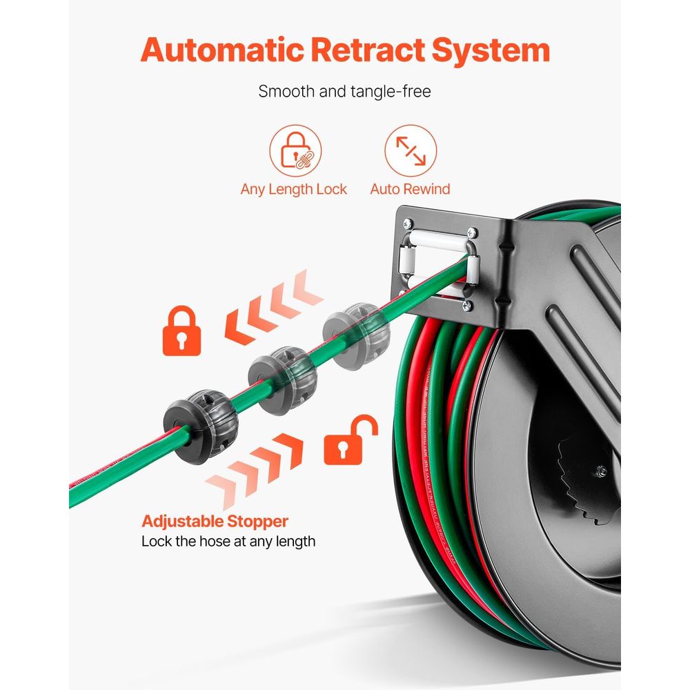 Retractable Welding Hose Reel  – Conventional Reel recenzja i cena