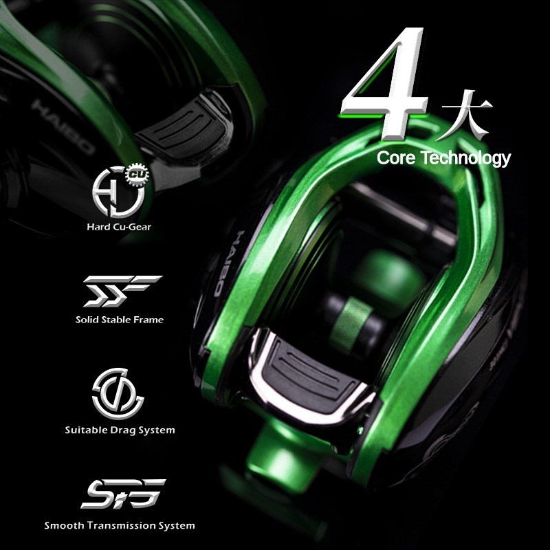 HAIBO VENOM Anti-saltwater Fis – Ice Fishing Reel recenzja i cena