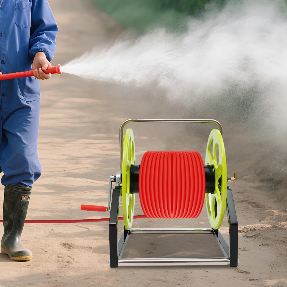 Garden Hose Reel, 360° Wall Mo – Reel Handle recenzja i cena