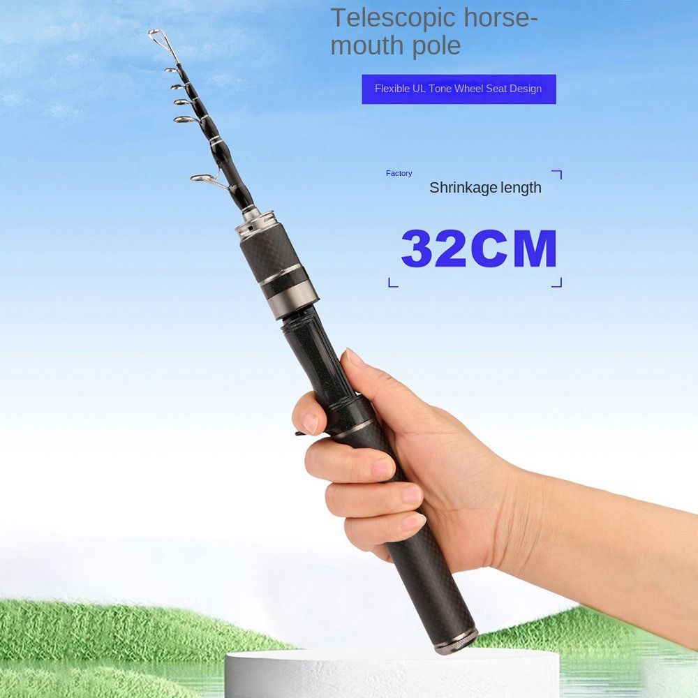 1.5m-1.8m Fishing Pole Rod Set – Spincast Reel recenzja i cena