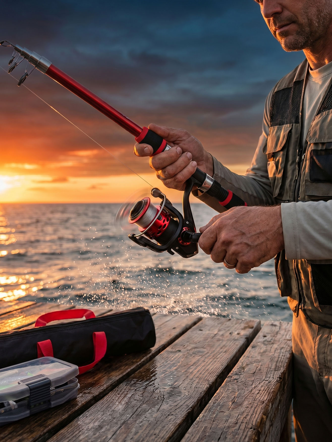 Fishing Rod Reel Combos Collap – Spincast Reel recenzja i cena