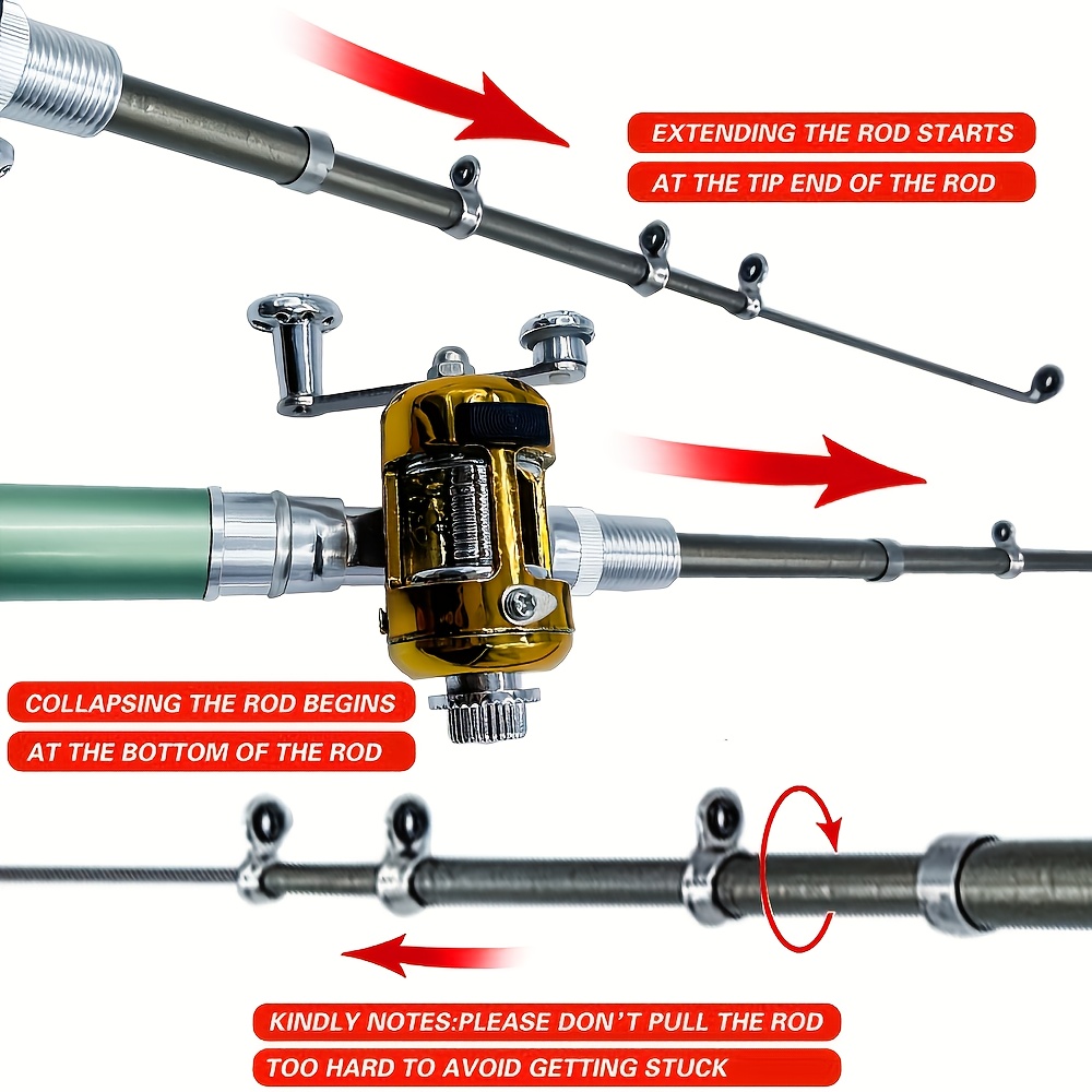Pocket Ice Fishing Rod & Reel  – Ice Fishing Reel recenzja i cena