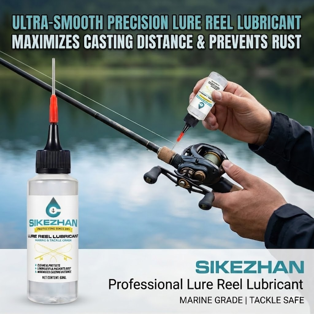 SIKEZHAN Lubricating Oils 60ml – Reel Lubricant recenzja i cena