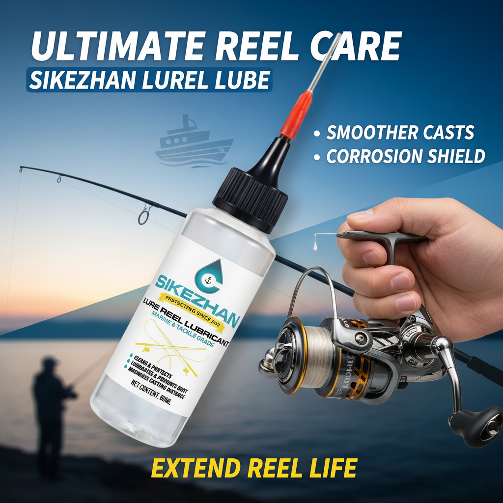 SIKEZHAN Lubricating Oils 60ml – Reel Lubricant recenzja i cena