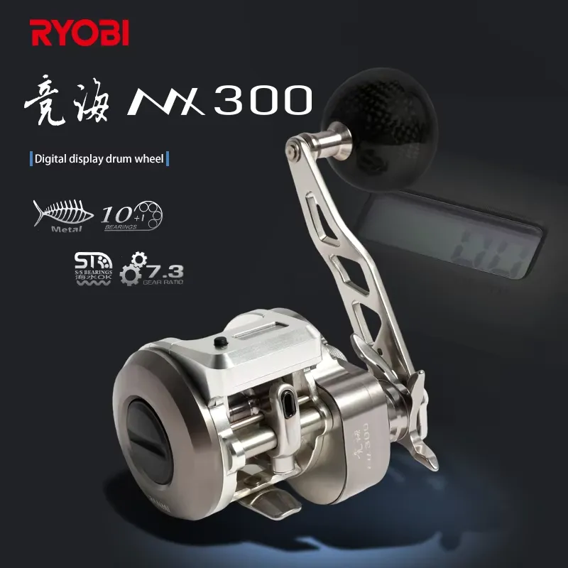 New Ryobi metal slow trolling  – Trolling Reel recenzja i cena