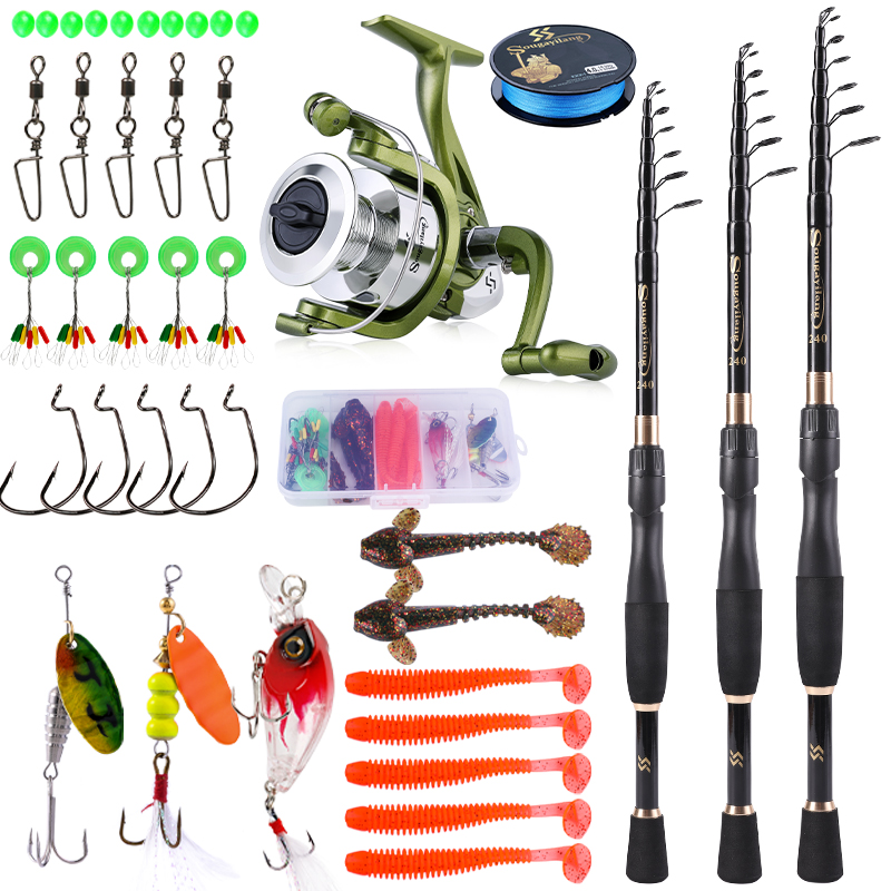 Sougayilang Telescopic Fishing – Spincast Reel recenzja i cena