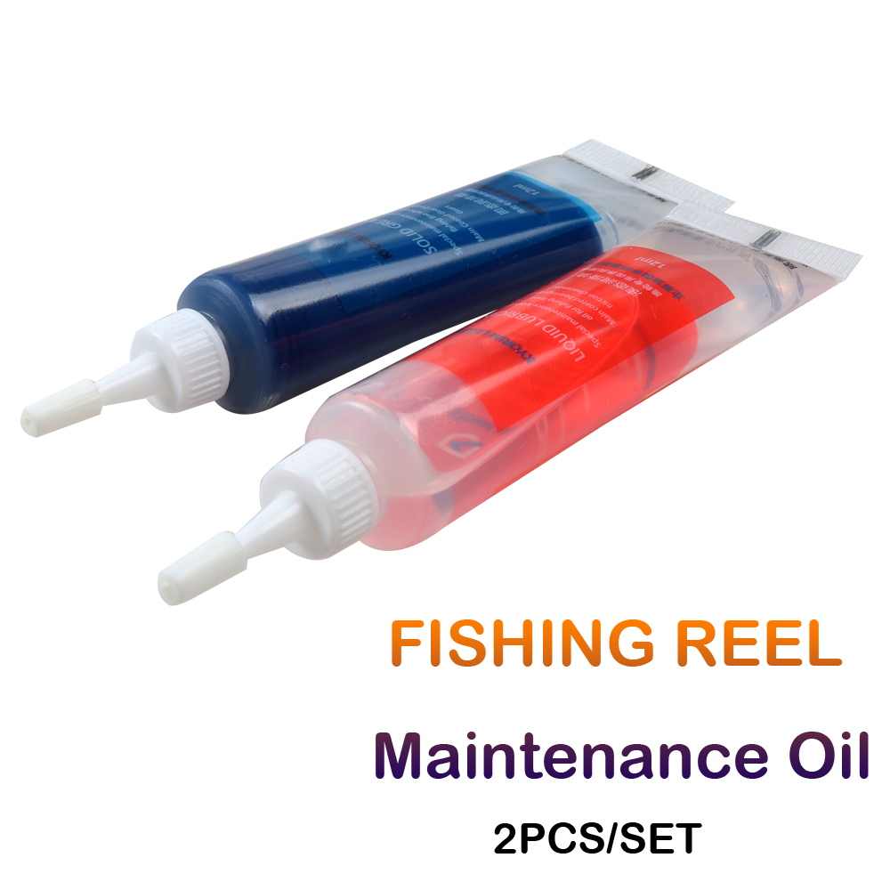 2Pcs Fishing Reel Maintenance  – Reel Oil recenzja i cena