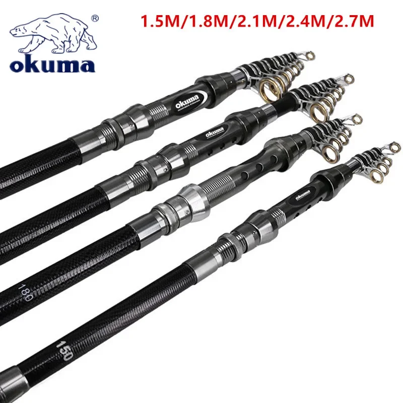 OKUMA New Carbon Rock Rod 1.5M – Surf Reel recenzja i cena