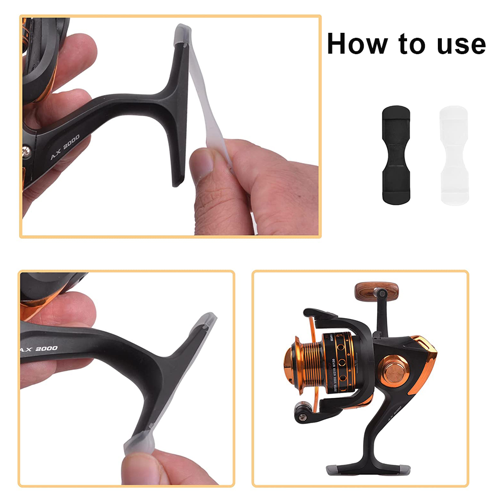 40/100Pcs Rubber Fishing reel  – Trolling Reel recenzja i cena