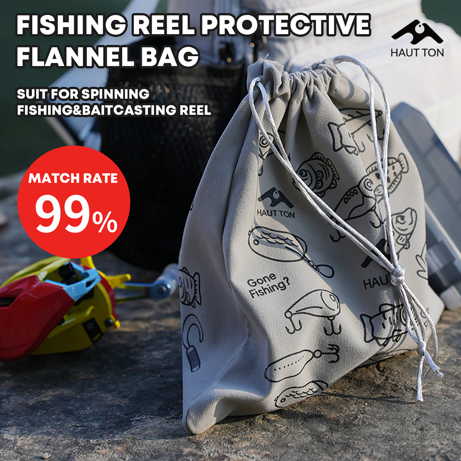 HAUT TON Fishing Reel Protecti – Spincast Reel recenzja i cena