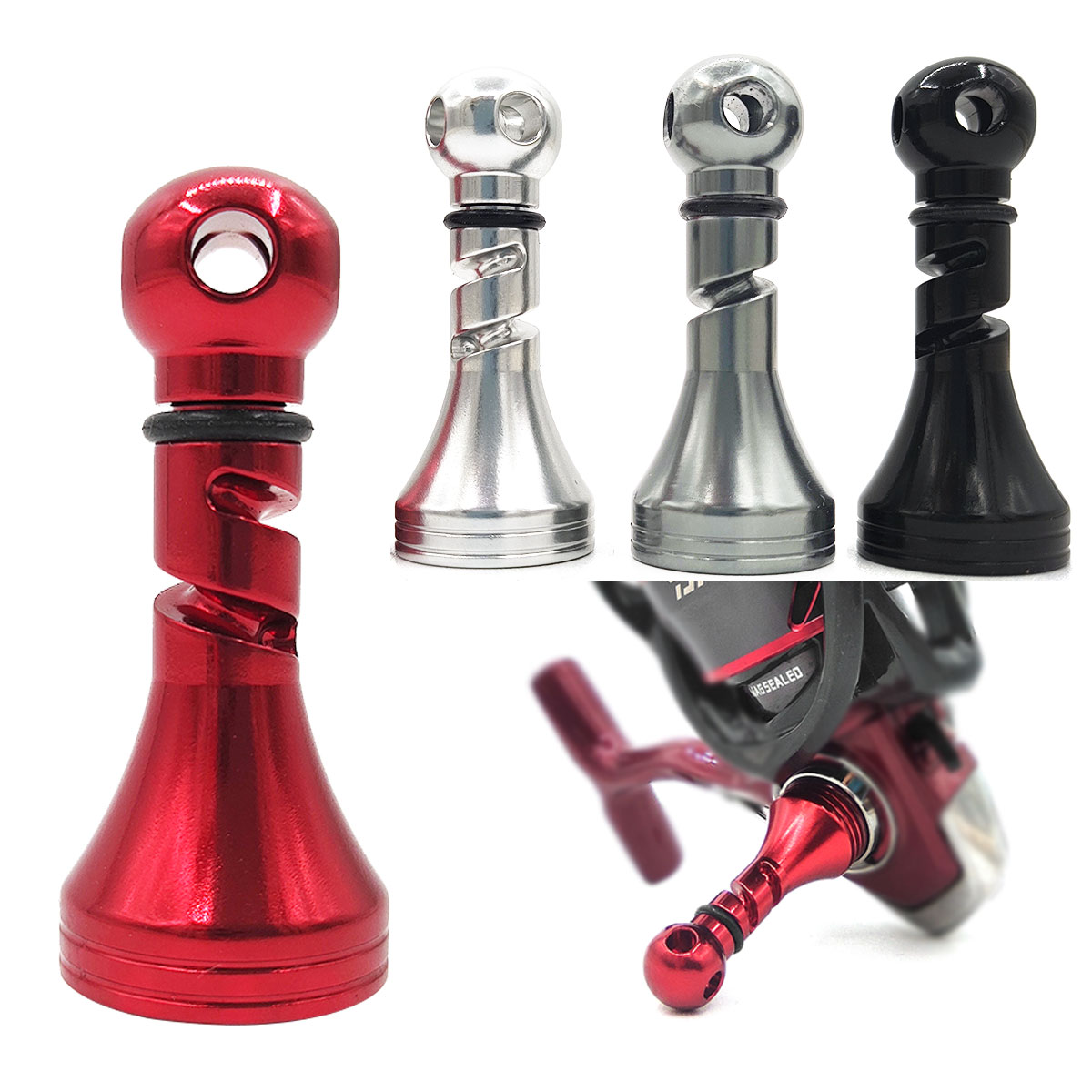 Fishing Reel Handle Stand for  – Reel Drag Knob recenzja i cena