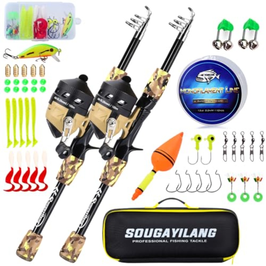 Fishing Rod and Reel Combo, Li – Spincast Reel recenzja i cena