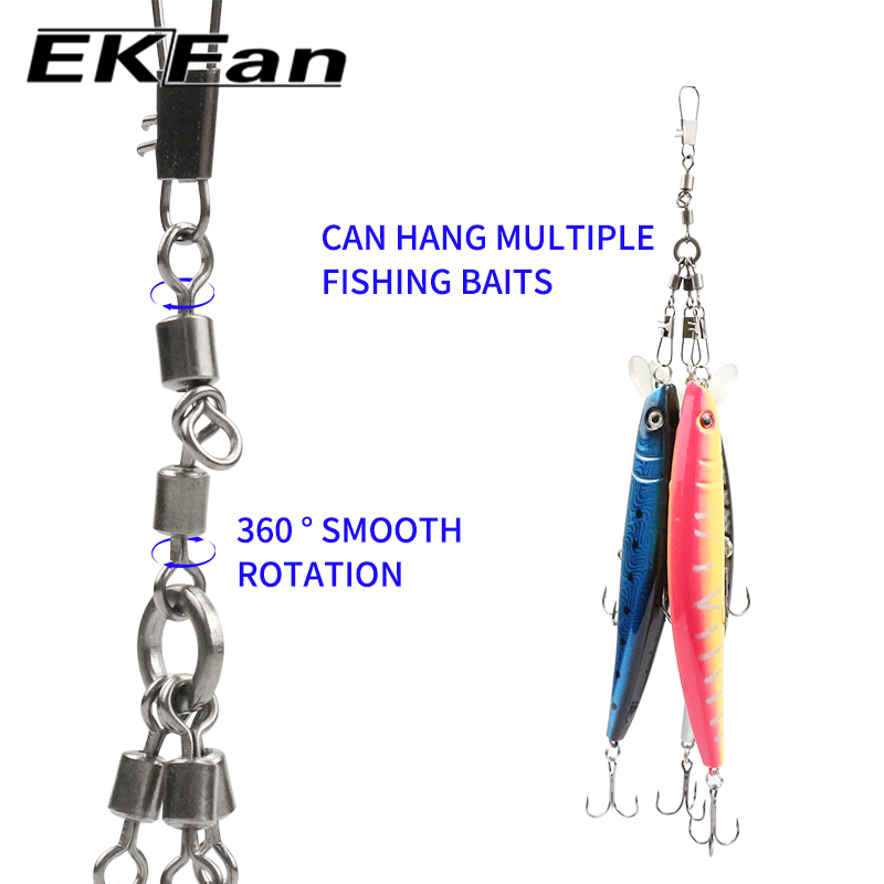 EKFan 5pcs Eight-shaped Ring C – Conventional Reel recenzja i cena