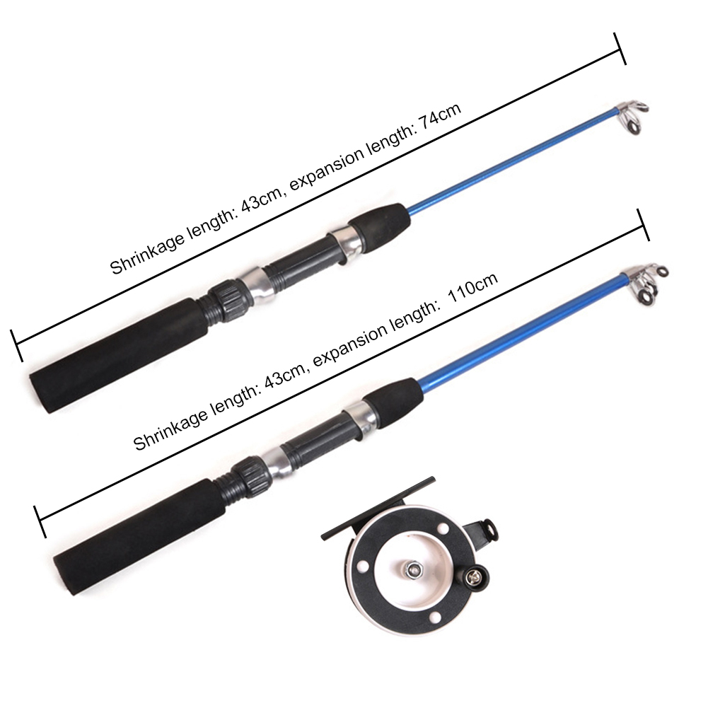 Winter Shrimp Fishing Rod Mini – Ice Fishing Reel recenzja i cena
