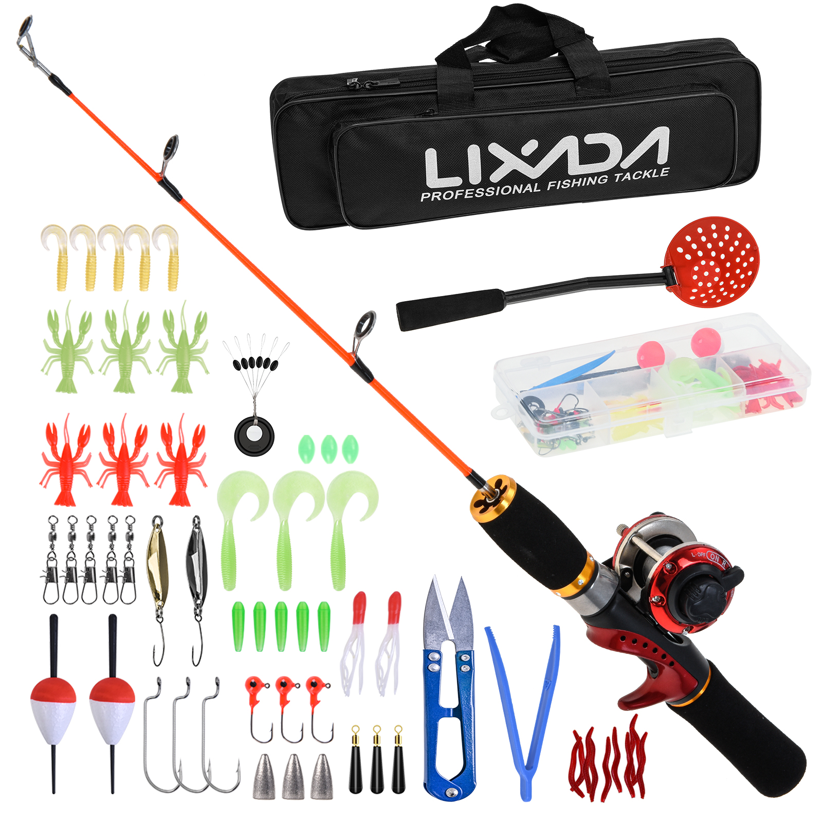 NEW Lixada Ice Fishing Rod Ree – Ice Fishing Reel recenzja i cena